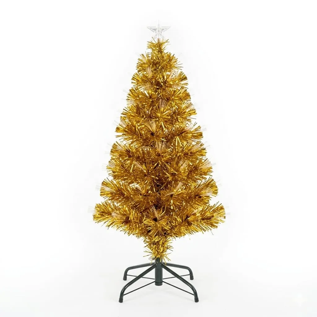 [1650557065] sapin de noel lumineux Dorée 90cm 902AR