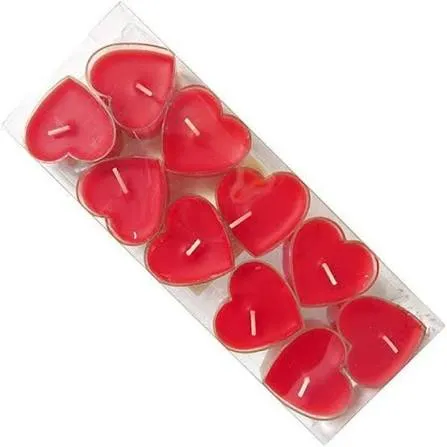 Bougie en paquet 10 piéces