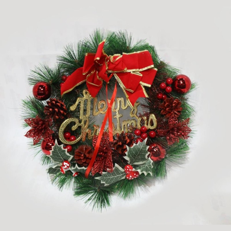 [1650557356] décor rond  merry christmas bm