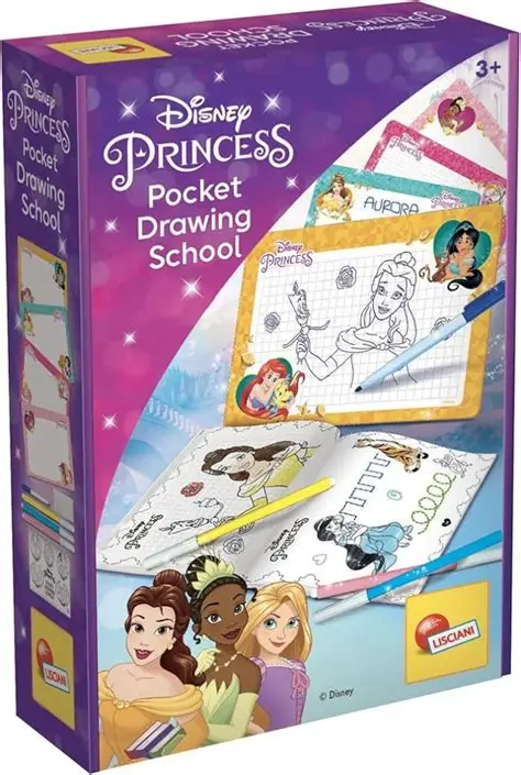 [1650557698] Ecole de dessin de poche Princess 92901