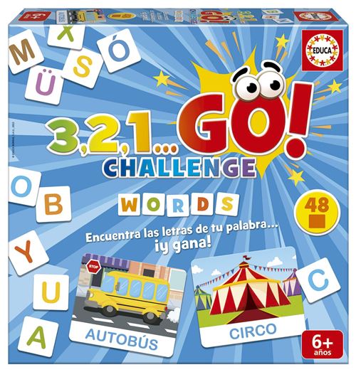 [1650557860] 3,2,1 Go Challenge words - Jouet de societe