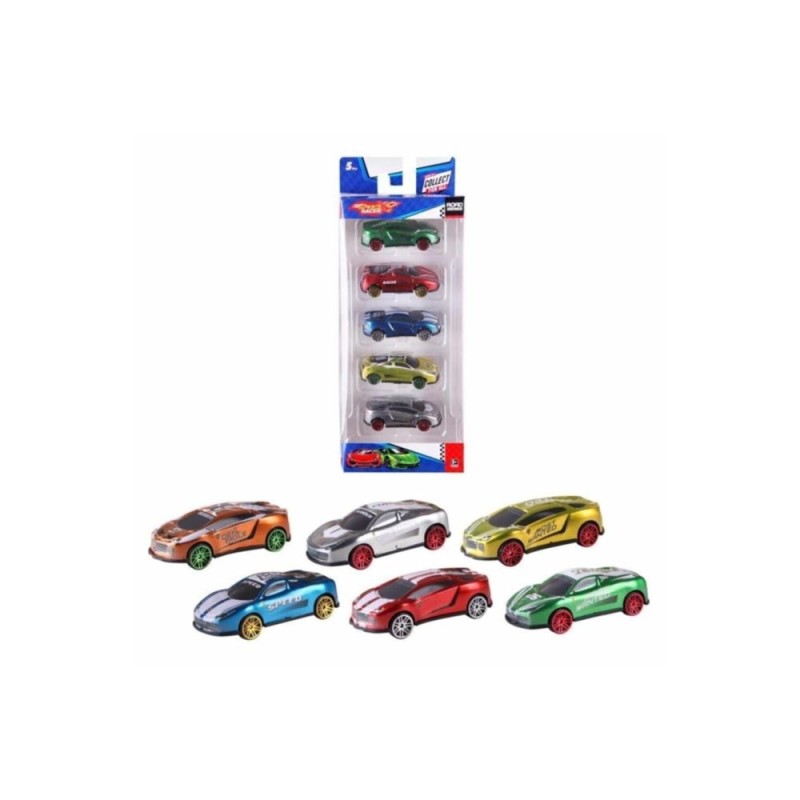 [1650558081] Voiture en metal 5 pieces TOY-26