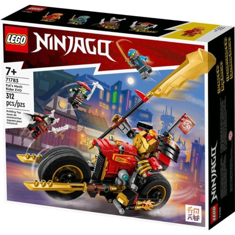 [1650558121] LEGO Ninjago 71783 – Moto Ninja de Kai évolution avec robot articulé e