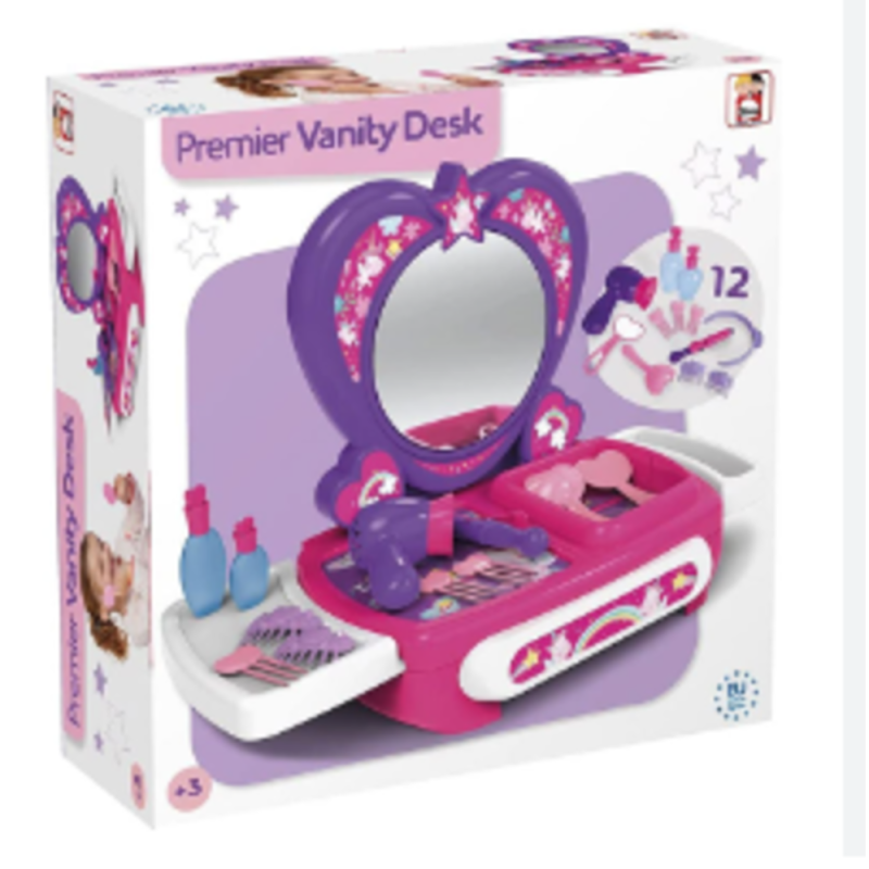 [1650558146] Coiffeuse enfant Chicco avec miroir et accessoires