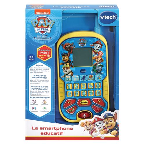 Smartphone éducatif Pat Patrouille â€“ VT529505 â€“ Vtech