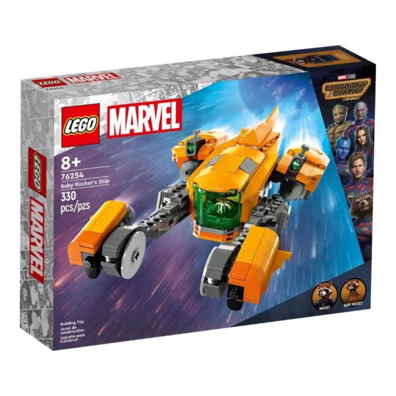 [1650559264] LEGO 76254 Marvel - Le Vaisseau de Bébé Rocket