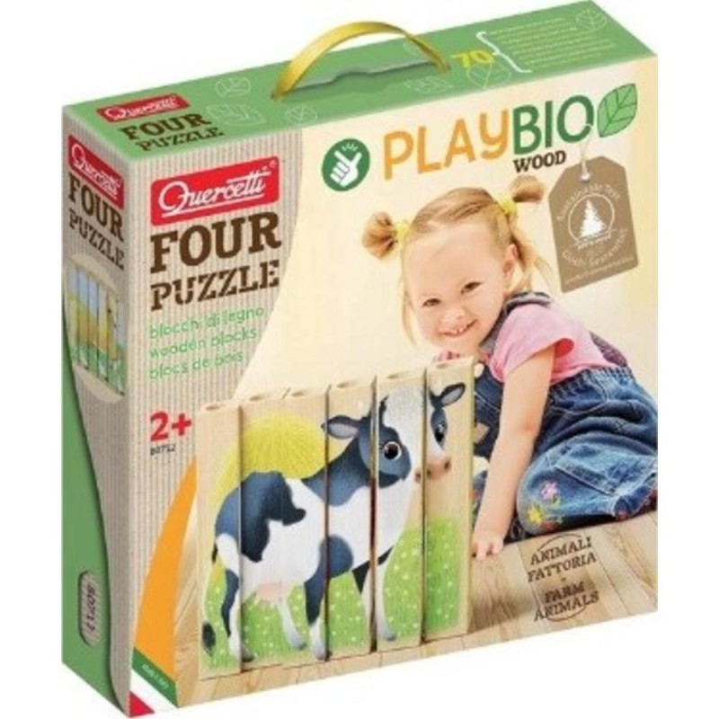 [1650559493] Play Bio Ferme des Animaux Puzzle 80712