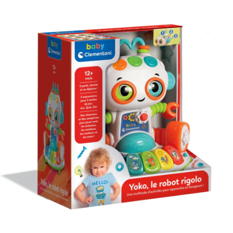 Yoko le robot éducatif musical interactif Clementoni 52558