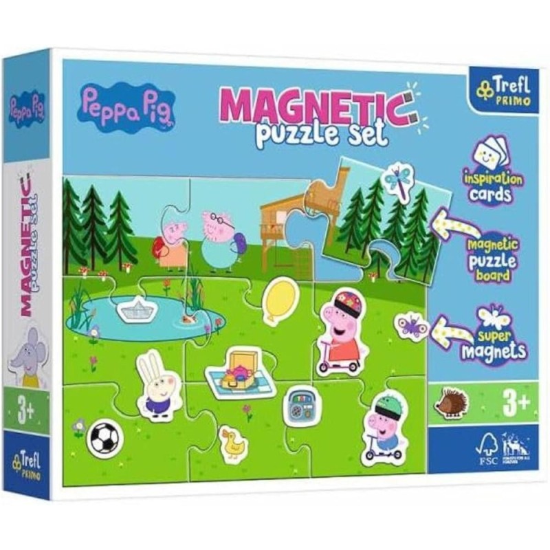 [1650560556] Magnetic Puzzles Peppa Pig 93164