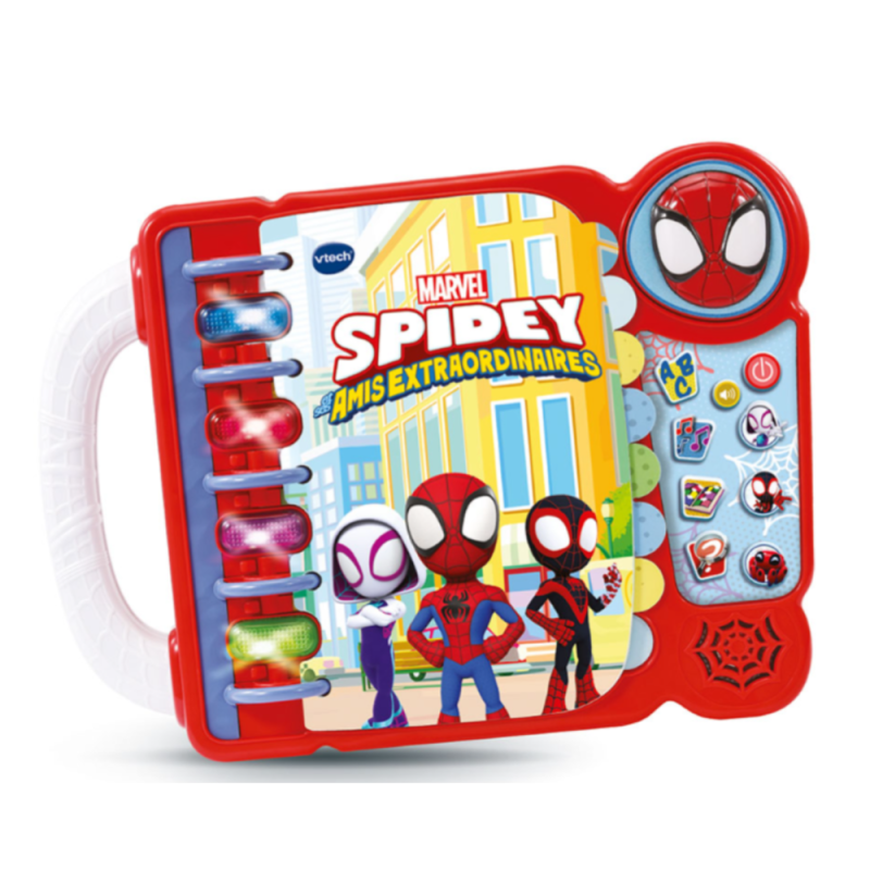 [1650560693] Spidey – Le livre-jeu éducatif VT552305 – Vtech
