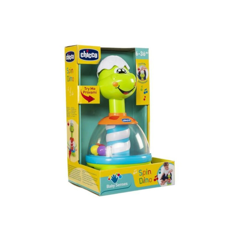Jouet dinosaure éducatif Spin Dino Chicco