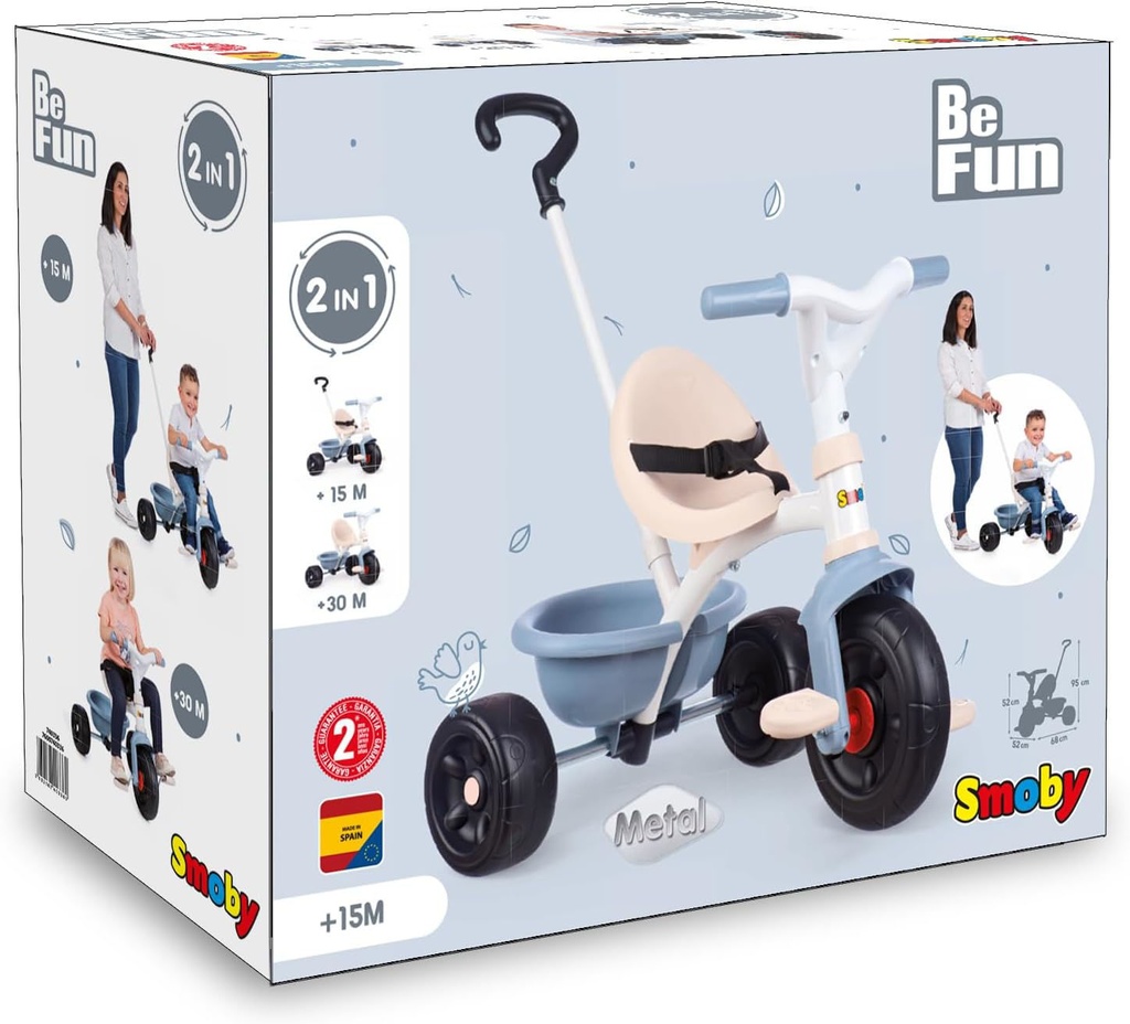 [1650561624] Tricycle Be Fun Bleu 740336