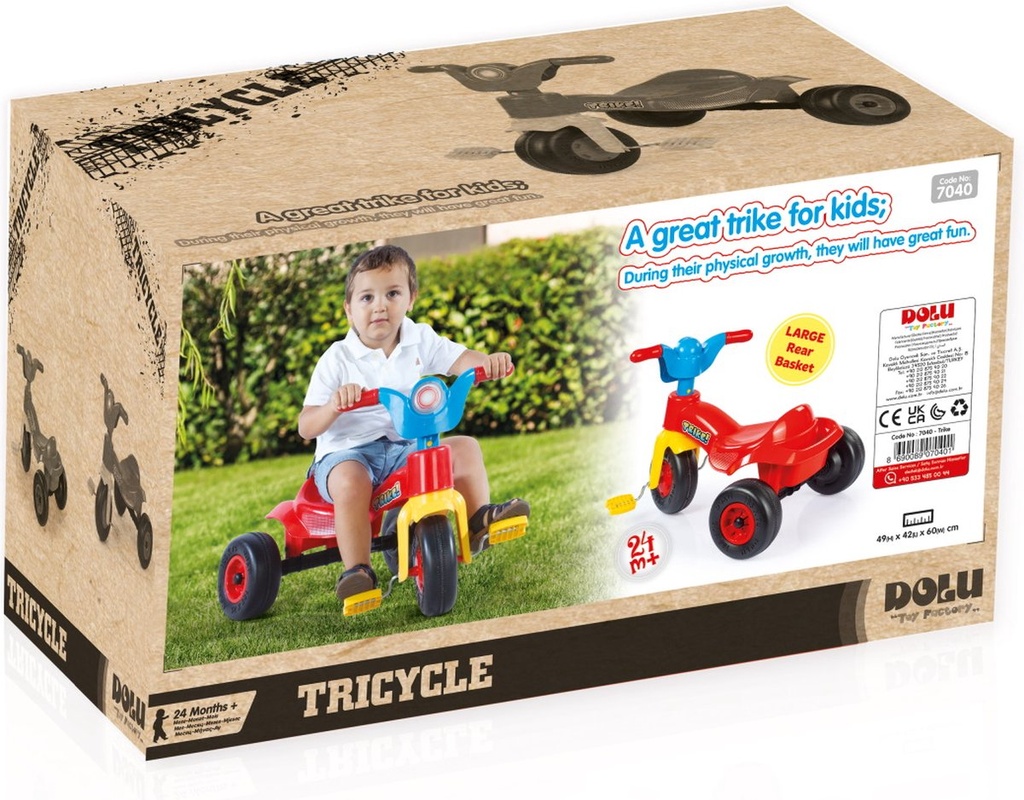 [1650562114] Nouveau Tricycle 49x42x60 cm