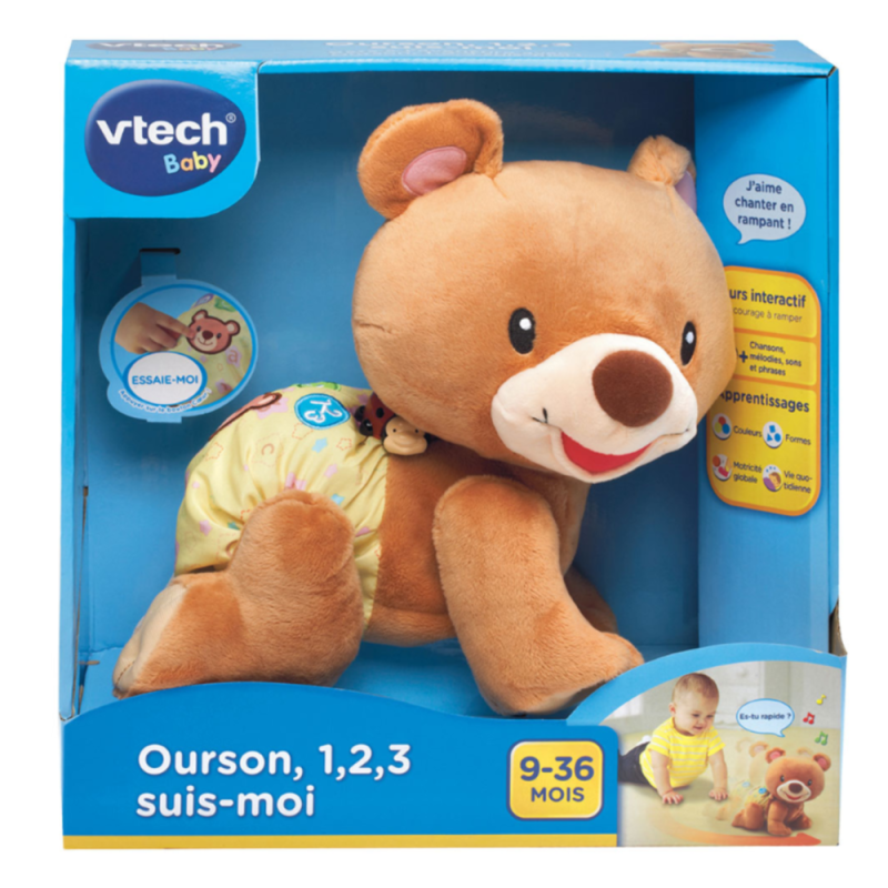 Ourson 1,2,3 suis-moi – VTech VT181105