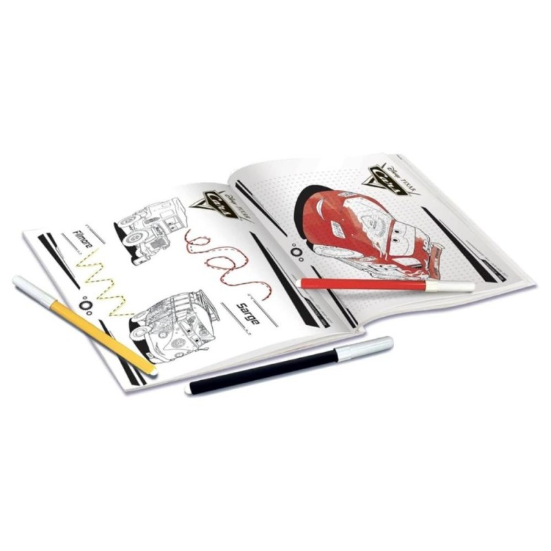 Kit de dessin cars mickey pocket drawing school Lisciani 92208