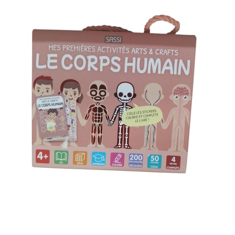 [1650562784] arts et craft le corps humain 29430