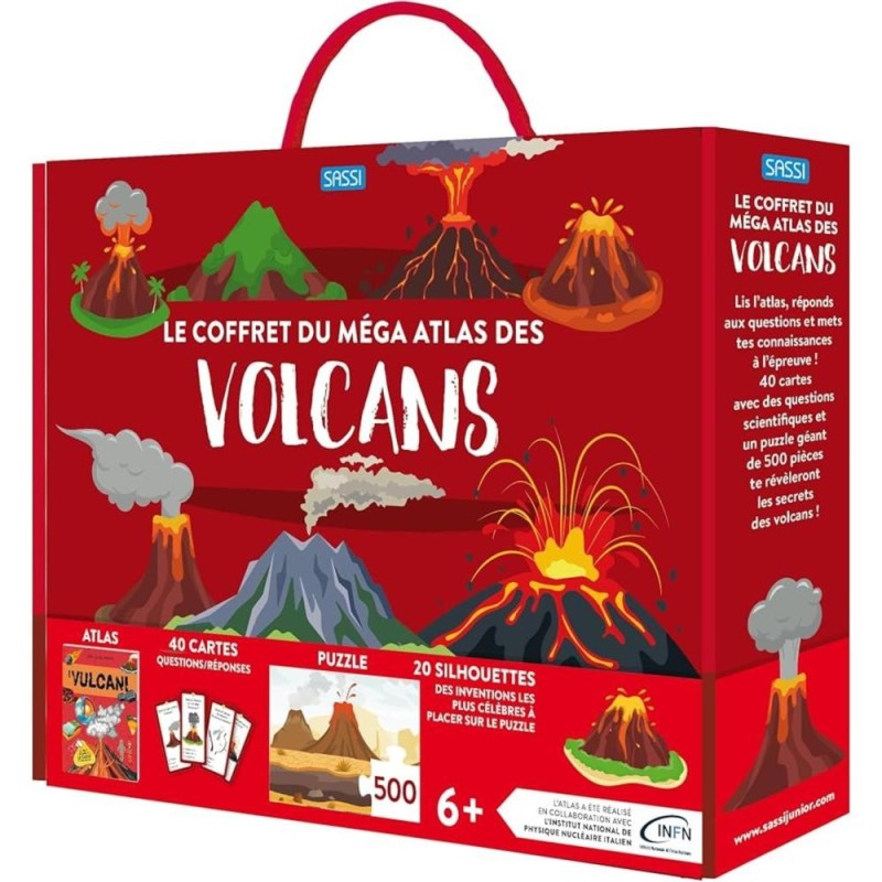 [1650562791] le coffret du mega atlas des volcans 10568