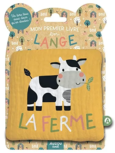 [1650563127] MON PREMIER LIVRE TISSU EN LANGE La ferme 21949