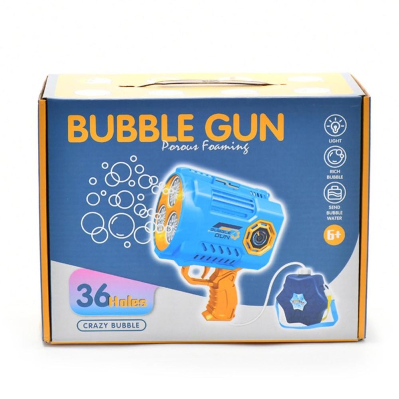 [1650563375] Bubble gun avec réservoire à porter et pile rechargeable 278