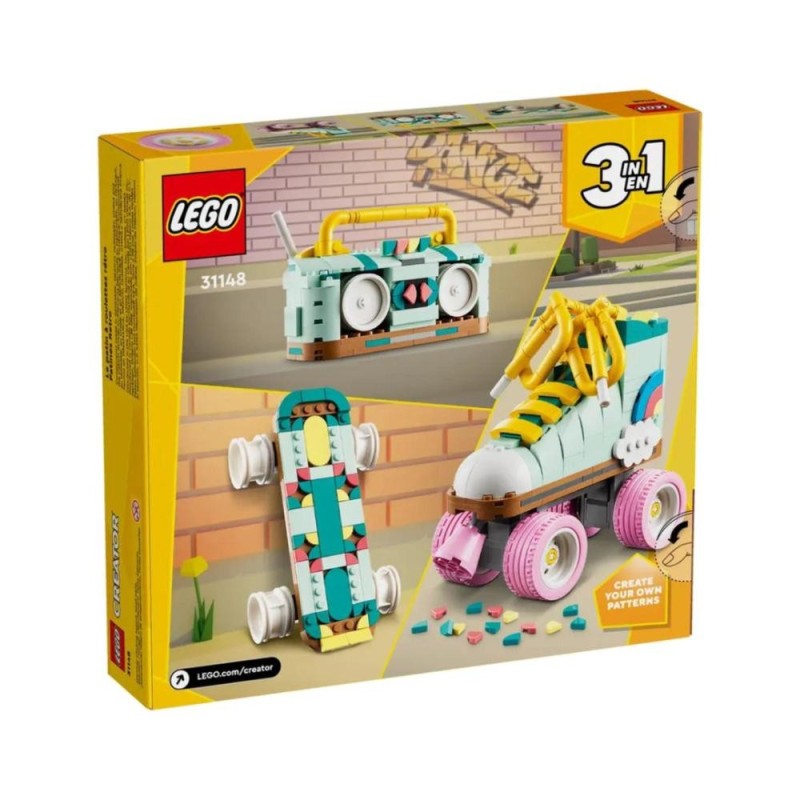 [1650563449] LEGO Creator 3-en-1 31148 patins à roulettes rétro