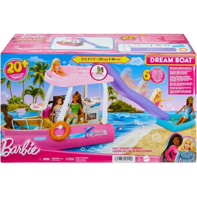 [1650563582] Barbie bateau de reve MTHJV37