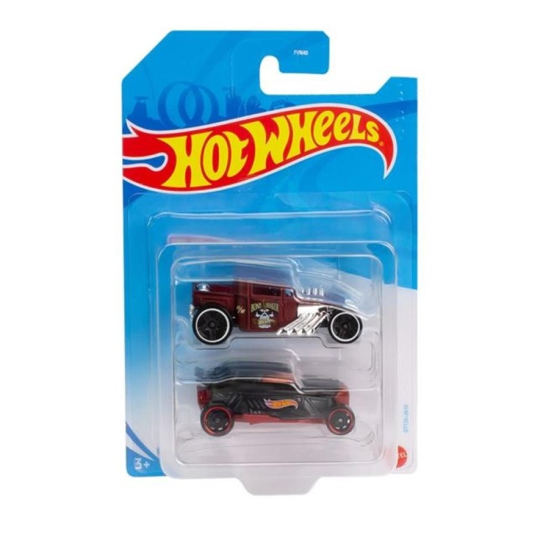 [1650563609] Hot Wheels Assortiment Coffret de 2 Vehicules MTFVN40