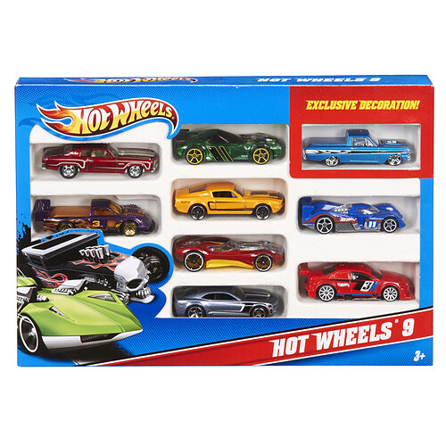 Hot Wheels coffret 10 vehicules  MT54886