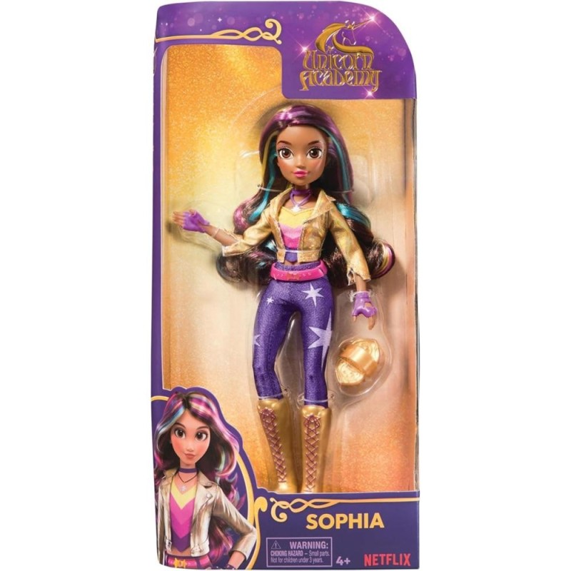 [1650563680] poupee 24 cm sophia unicorn academy 6066837