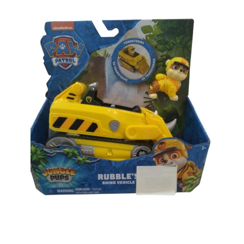 [1650563708] vehicule avec figurine ruben jungle pups la pat' patrouille 6067761