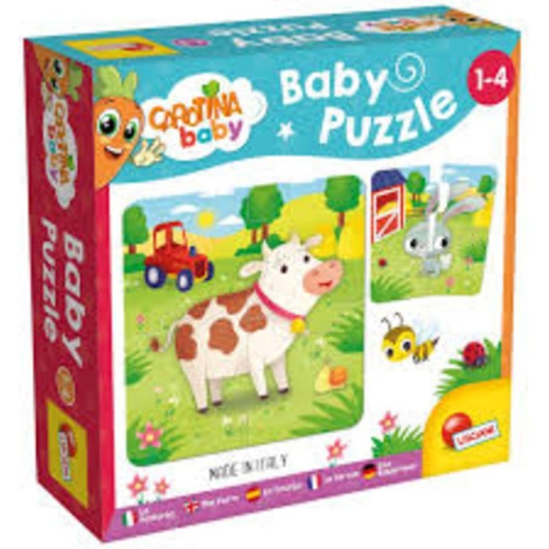Puzzle éducatif Bébé Carotina Lisciani 80090