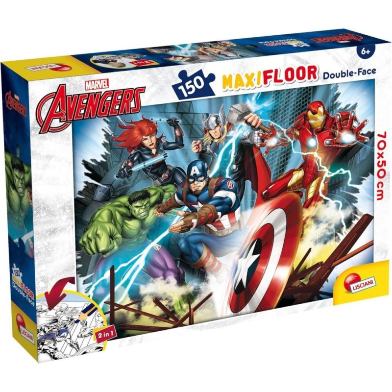 Puzzle DF MaxiFloor 150pcs Avengers 100392