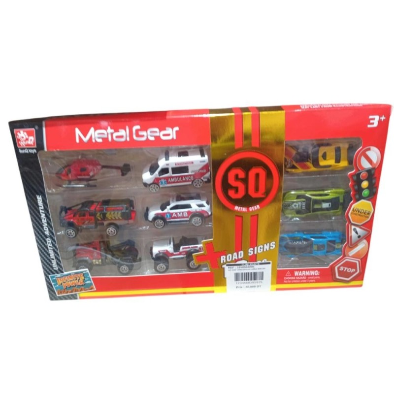 [1650564094] set mini vehicules en coffret 806195