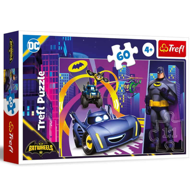Puzzles 60 Batman and his vehicles 17400