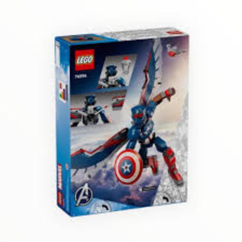 [1650564379] LEGO Marvel 76296 Captain America figurine articulée à construire