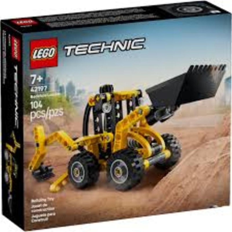 Jouet chantier à construire LEGO Technic 42197 Tractopelle