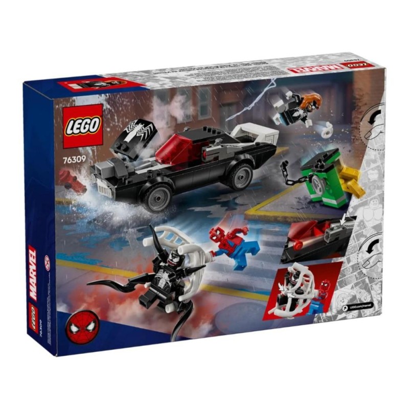 [1650564913] LEGO Marvel 76309 Spider-Man contre le Bolide de Venom