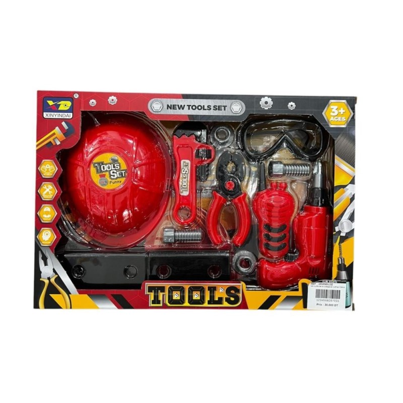[1650565132] set outils de bricolage en coffret 7395A