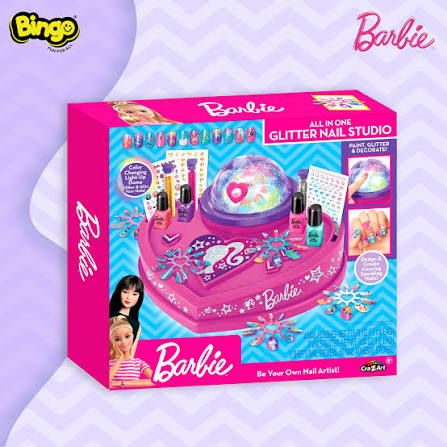 Kit de manucure Barbie Glitter and Shine