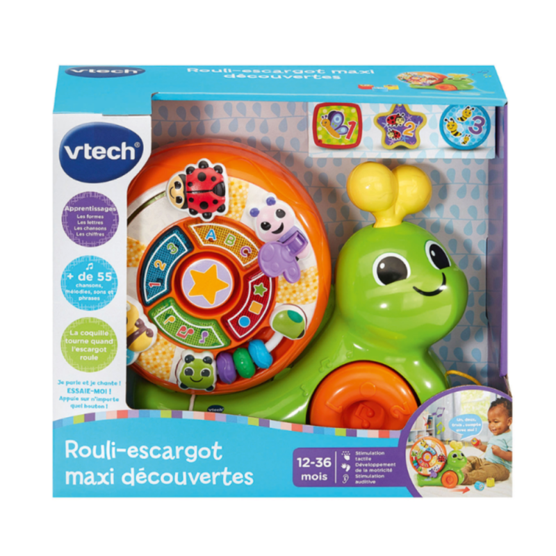 VTech – Rouli-Escargot Maxi Découvertes (572205)