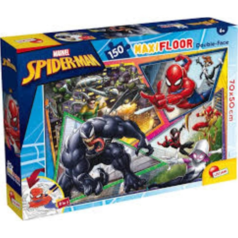 [1650565276] Puzzle DF MaxiFloor 150pcs SpiderMan 104758