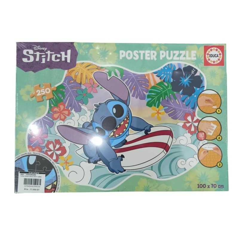 [1650565285] Poster Puzzle 250pcs Stitch 19963