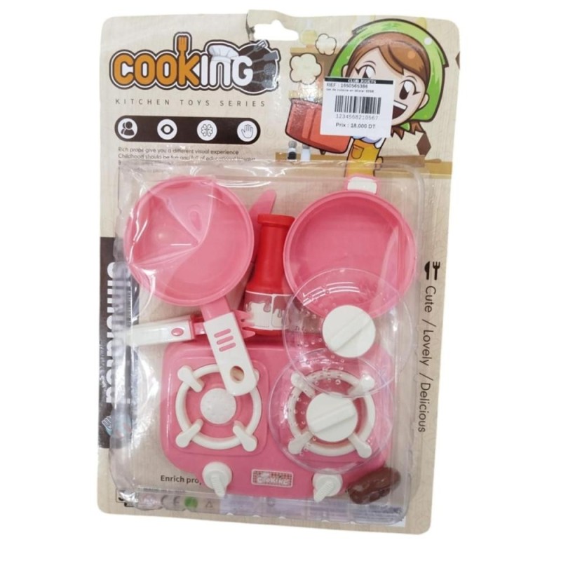 [1650565386] set de cuisine en blister 625B