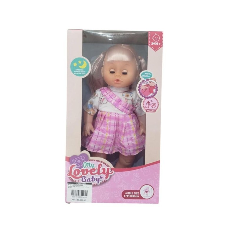 [1650565398] poupee avec accessoires en coffret 8033F3