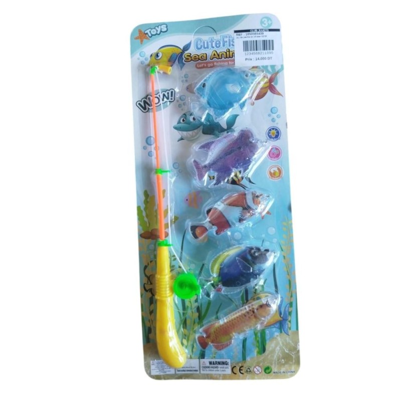 jeu de peche en blister 027P