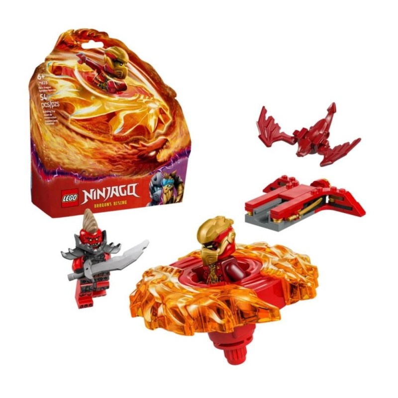 [1650565453] Toupie Spinjitzu LEGO NINJAGO 71823 Kai et le Dragon de Feu