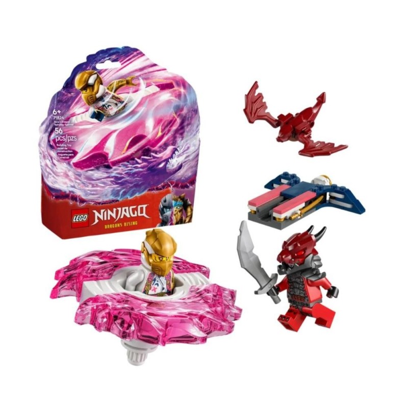 [1650565454] LEGO Ninjago 71824 Toupie Spinjitzu du Dragon de Sora