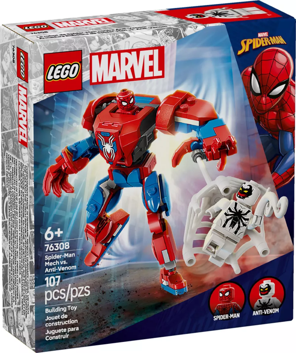 Lego Marvel 76308 Robot Spider-Man vs Anti-Venom