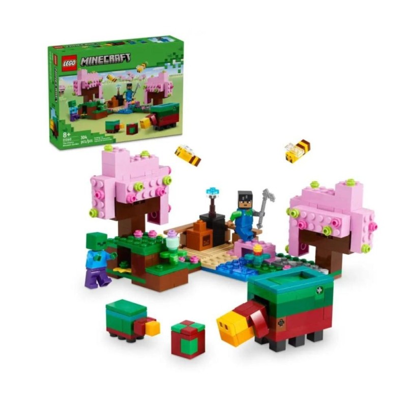 LEGO Minecraft 21260 Le Jardin des Cerisiers en Fleurs