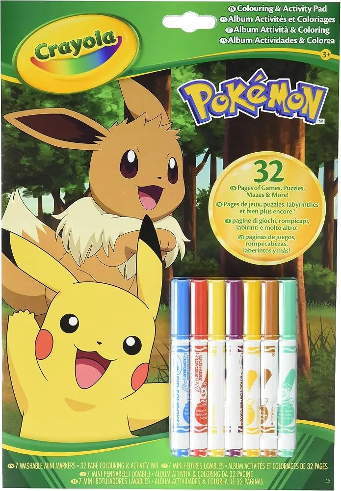 Cahier d'activités Pokémon 04 2746G
