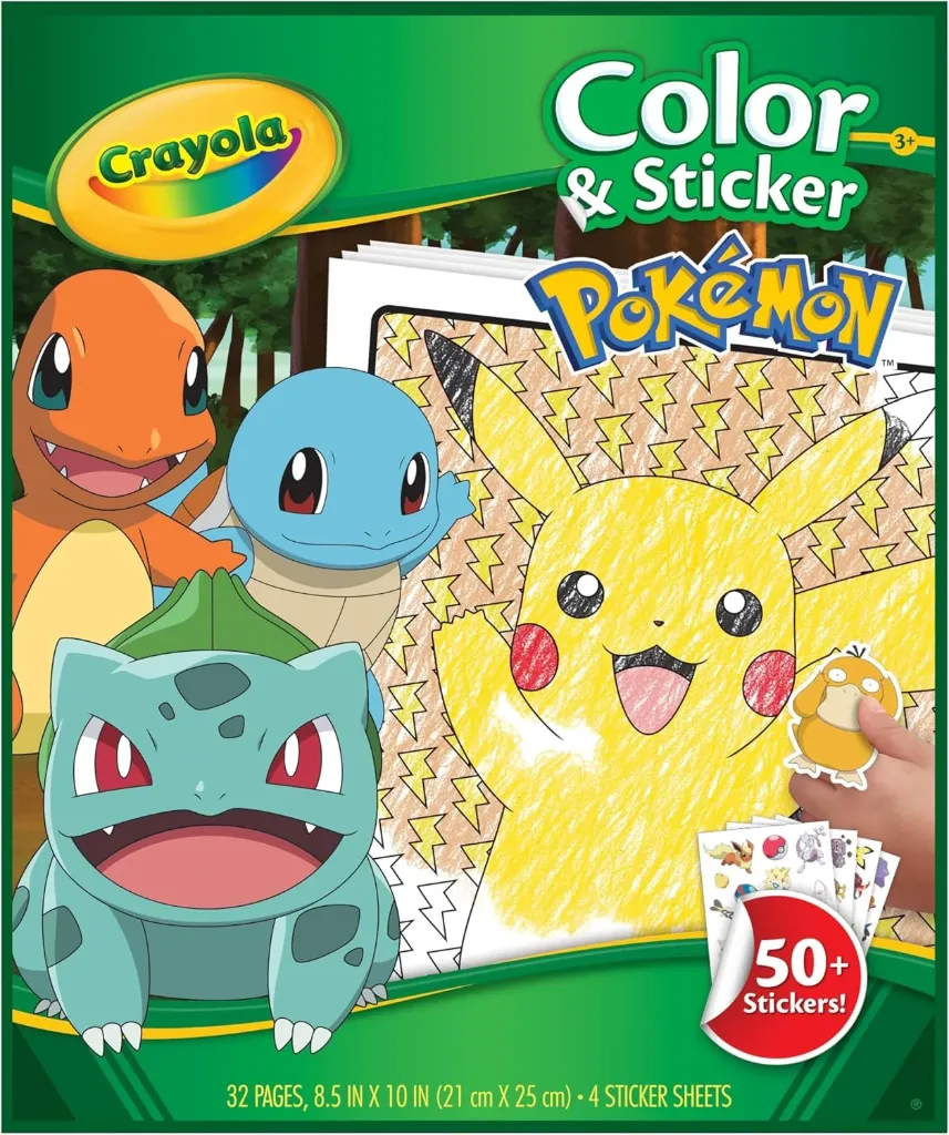 Color and Sticker Pokemon 04 2740G